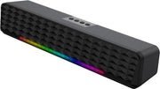 Sottosistema audio Bluetooth 5.0 con subwoofer e soundbar con effetti di luce RGB dinamici, adatto per computer, smartphone e TV