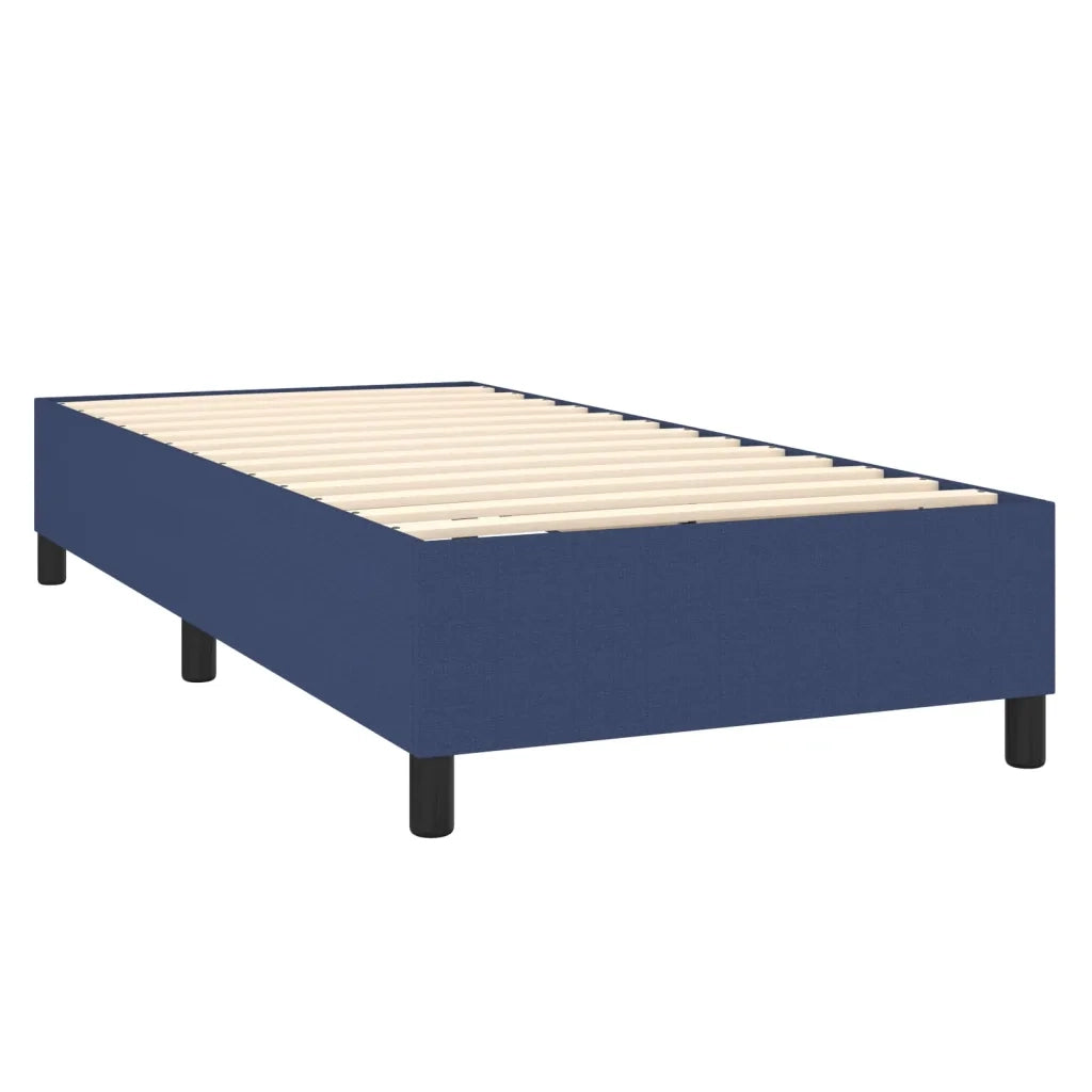 Giroletto a Molle con Materasso Blu 90x200 cm inTessuto 3136651