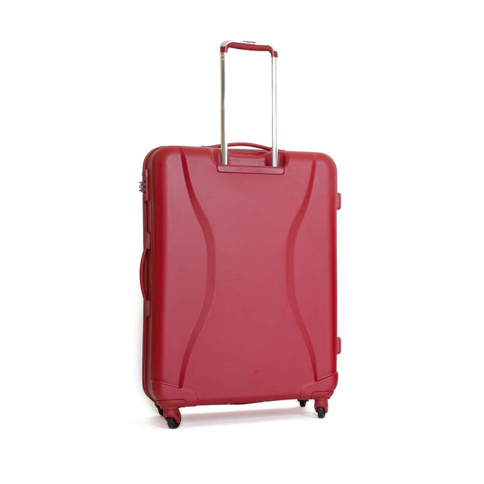 Trolley Valigia Grande Rigida in ABS 4 Ruote TSA Ravizzoni Infinity Rosso