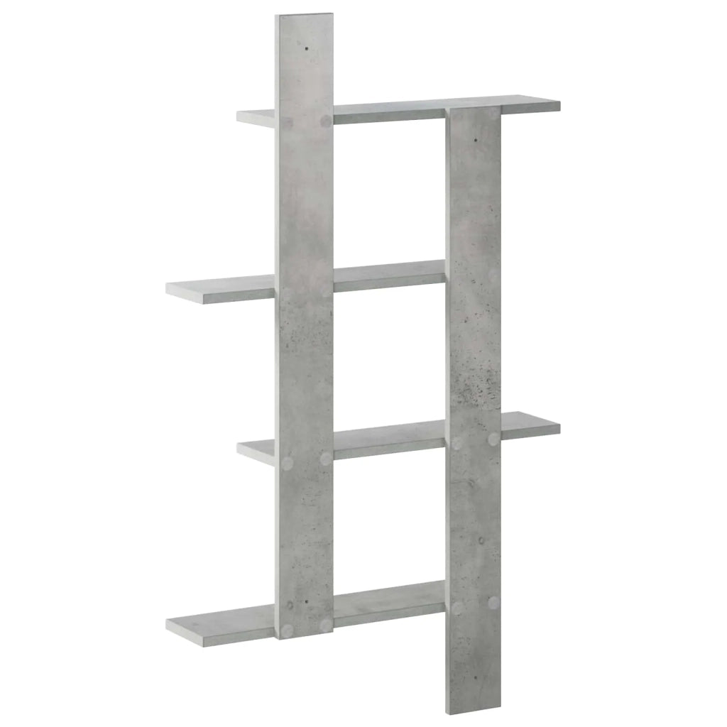 Scaffale da parete Grigio Cemento 61 x 13,5 x 105 cm 8020332