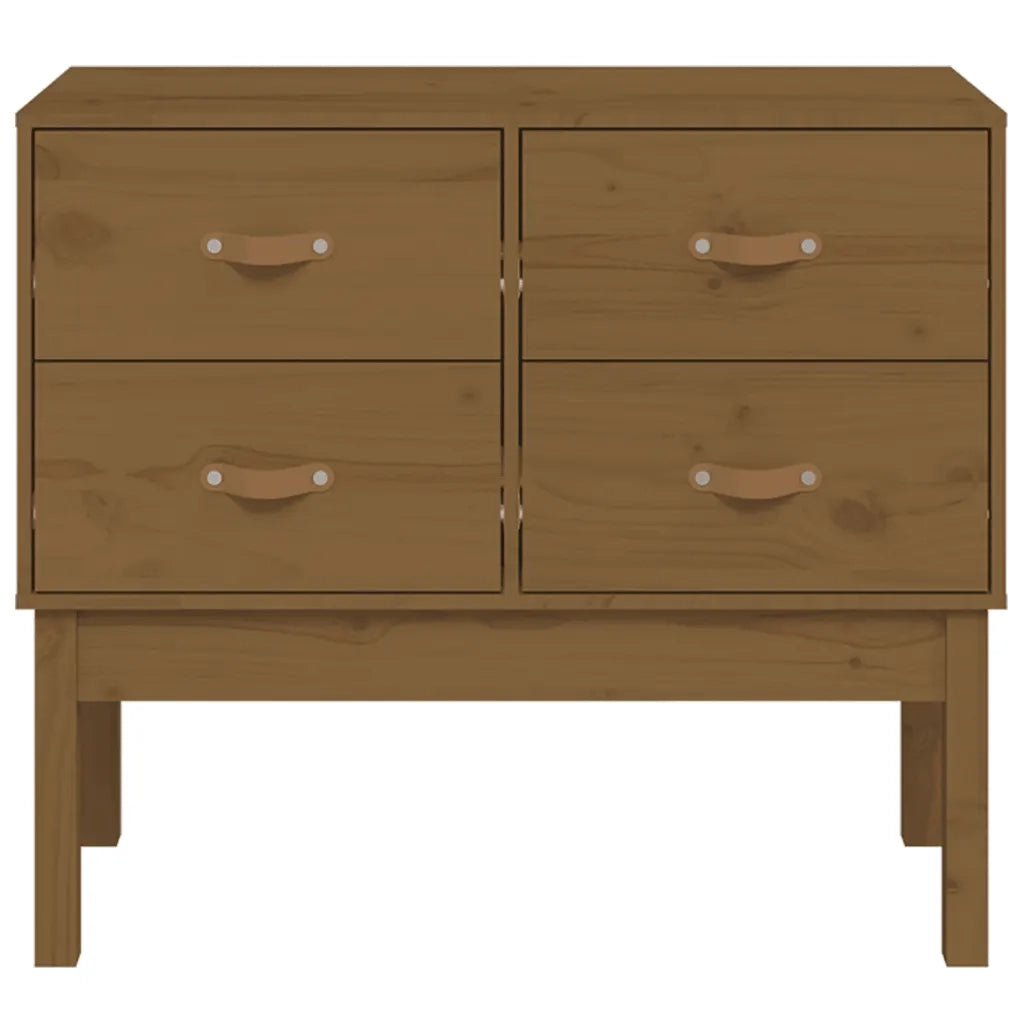 Tavolo Consolle | Tavolo d'Ingresso Ambra 90x40x78 cm in Legno Massello di Pino