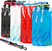 Acquari portatili - 8 pezzi - 700 ml - bottiglie da acqua riciclabili - viaggiare - avventura all'aperto