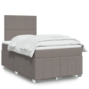 Giroletto a Molle con Materasso Tortora 120x190 cm in Tessuto 3293904