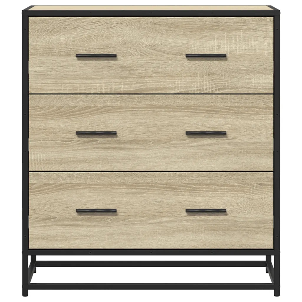 Credenza Rovere Sonoma 68x35x76 cm in Truciolato 848970