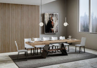 Tavolo Allungabile 160-264x90x77 cm Baita Quercia Naturale