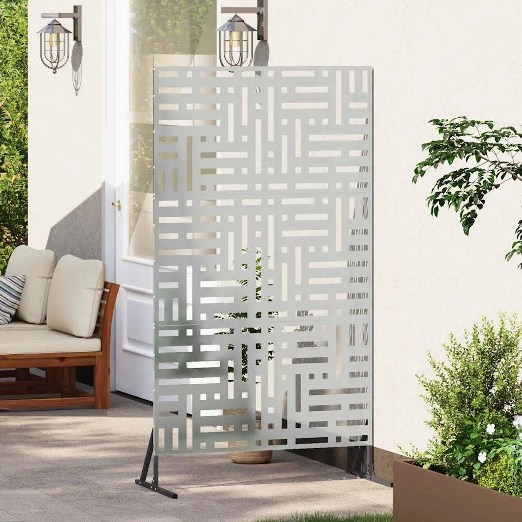 Schermo per Privacy Grigio 100 x 50 x 180 cm Acciaio CFW8306062