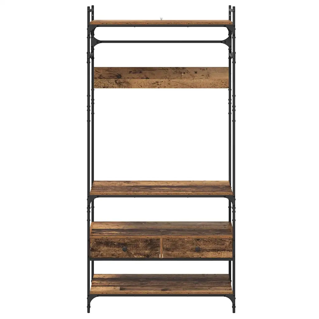 Guardaroba Legno vecchio 89 x 39 x 184.5 cm Legno multistrato 883547