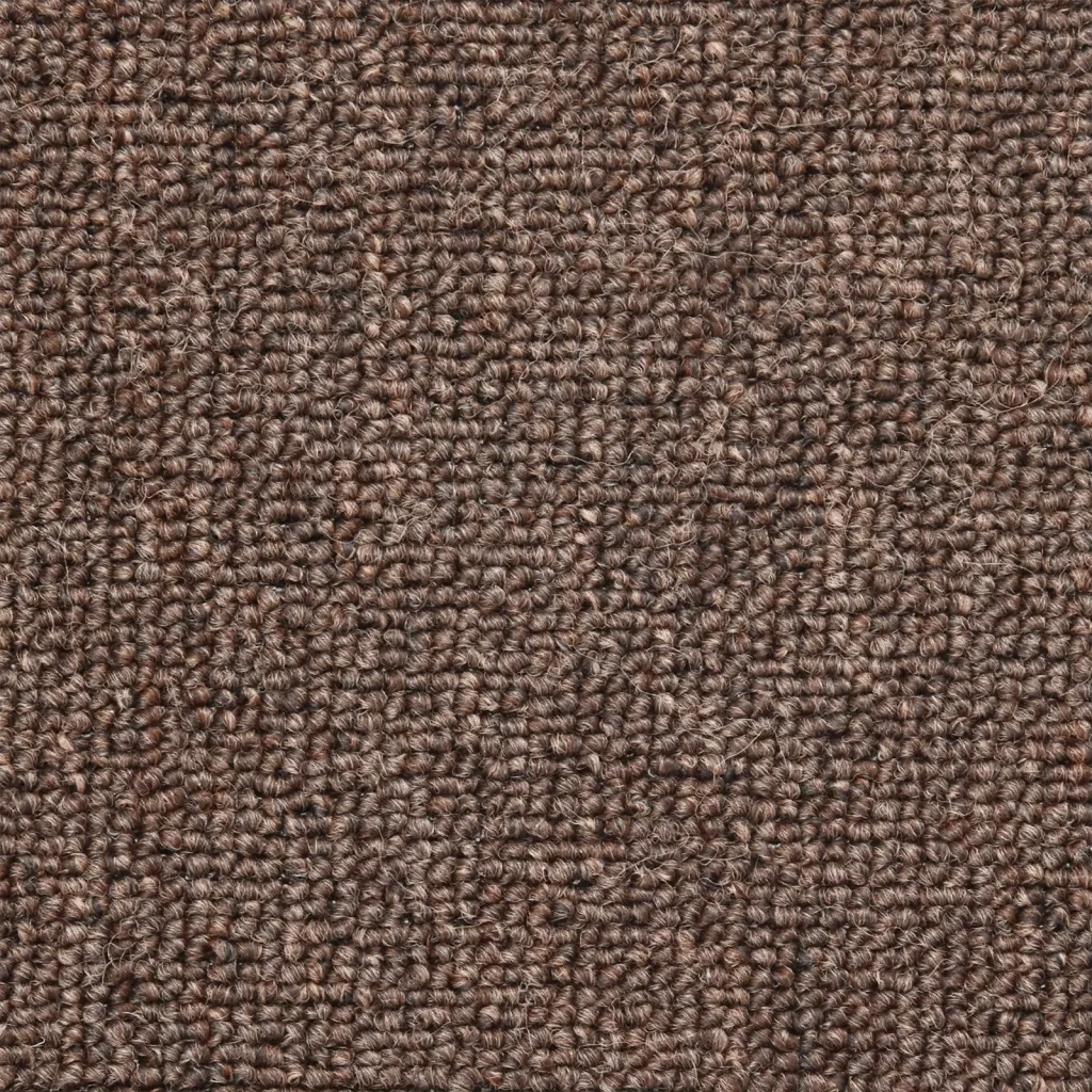 Tappetini per scale 15 pz 56x17x3 cm Marrone caffè Semicircolari 133880
