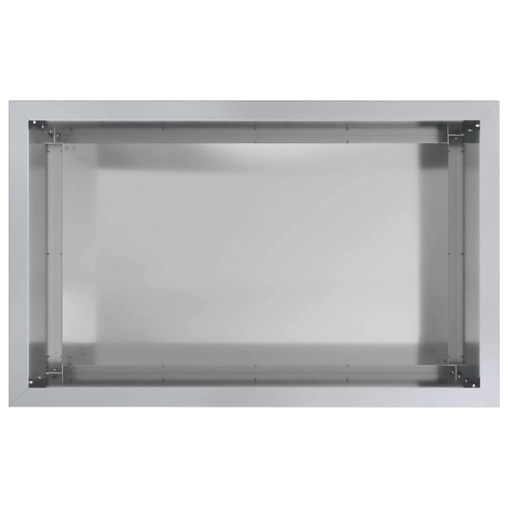 Fioriera da giardino con LED Argento 50 x 80 x 48 cm 8008220