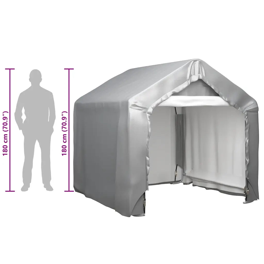 Tenda Grigia 180x180 cm in Acciaio Zincato 148633