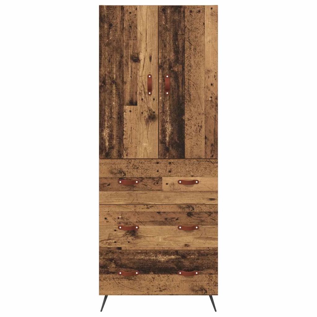 Credenza Legno vecchio 69,5 x 34 x 180 cm Legno multistrato