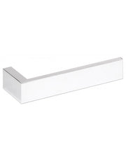 Porta carta igienica da parete GAMMA in ottone cromato 18 x7,5 x3,6 cm