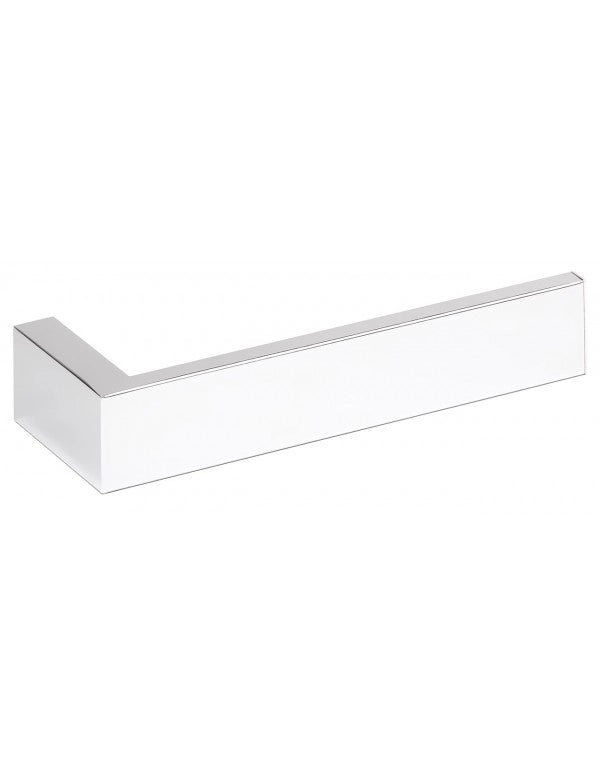 Porta carta igienica da parete GAMMA in ottone cromato 18 x7,5 x3,6 cm