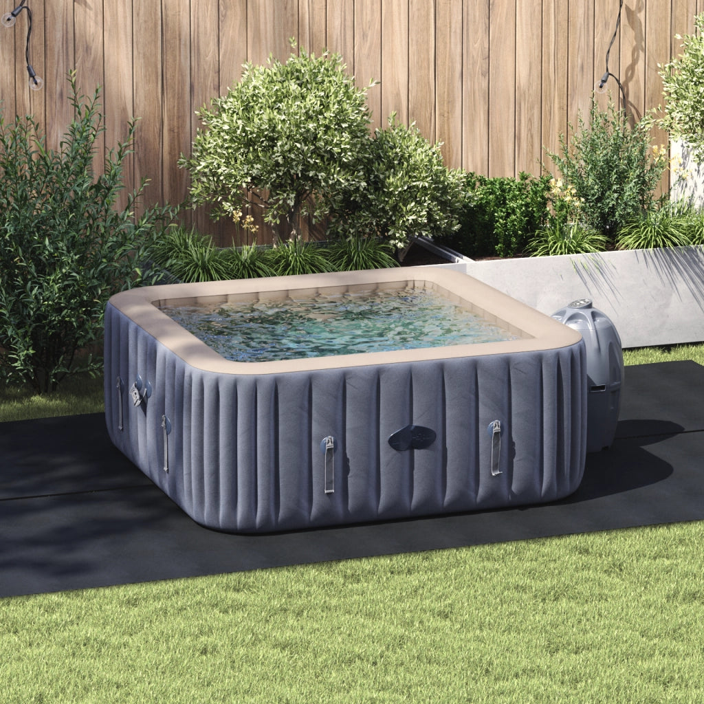 Copertura per piscina rettangolare Nera Plastica 420 x 220 cm