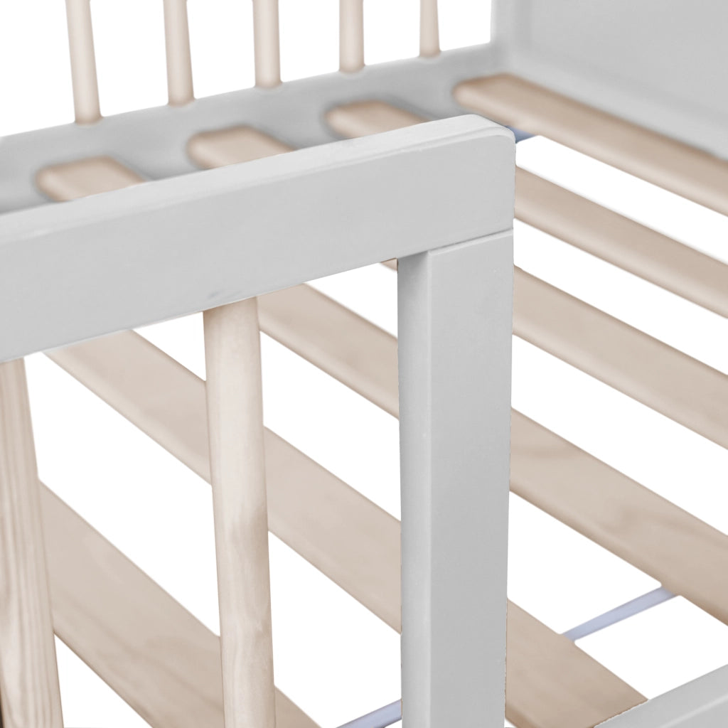Letto per bambini 190x90cm bianco con cassetti ADAM