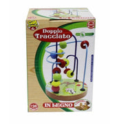 Trade Shop - Doppio Tracciato Percorso In Legno Giocattolo Gioco Educativo Per Bambini +24 M -