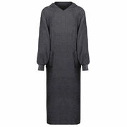 Felpa coperta KINN Antracite XXL Cotone 4100897