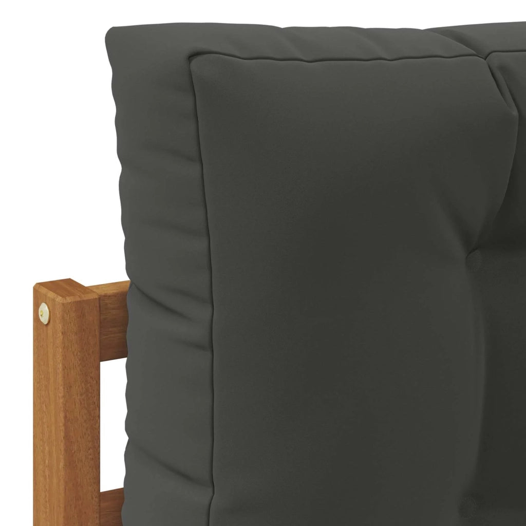 Set di divani da esterno 3 Pezzo Naturale e Antracite 3374087