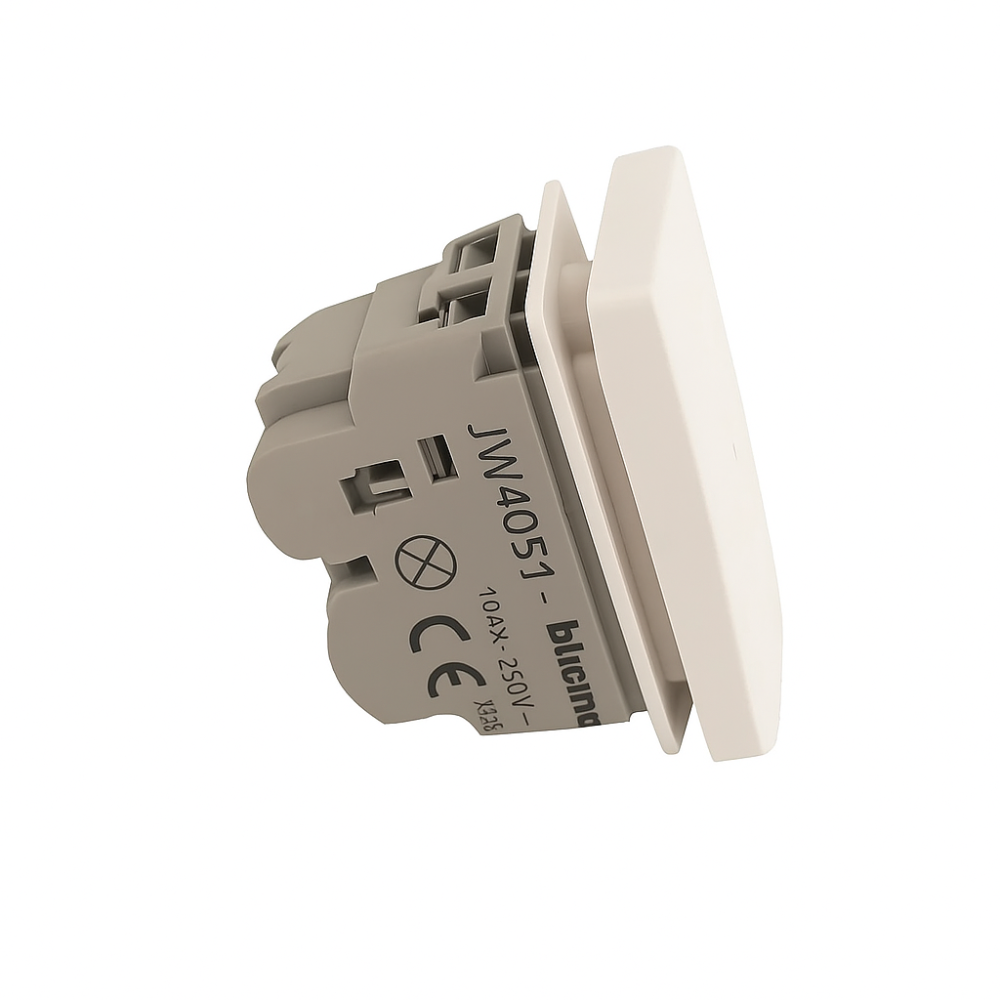 Bticino interruttore assiale 1p 10 ax 250 v illuminabile *** colore bianco, confezione 1