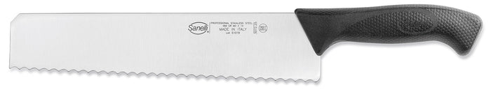 Coltello per Cioccolato Lama 25 cm Manico Antiscivolo Sanelli Skin Nero