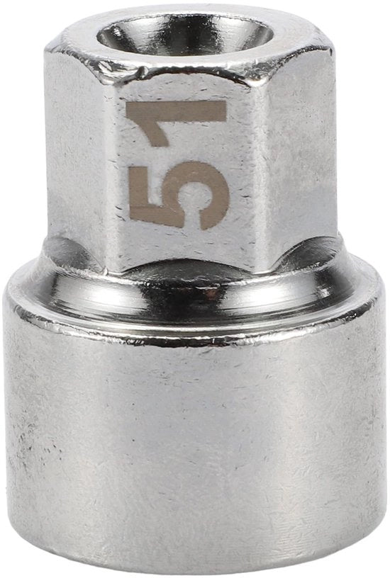 Wielslotmoer 3/4" - Antisfrega - Chiave di Sblocco - Acciaio Inox Duraturo - Per Porsche Boxster/Cayenne/Macan - Diametro Esterno 28 mm - Wielslotmoer