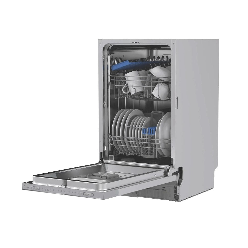 Lavastoviglie da incasso Midea MDWEB1004LSW 45 cm. 8 programmi 10 coperti classe E