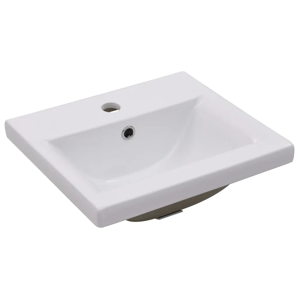 Set Mobili da Bagno Bianco in Legno Multistrato
