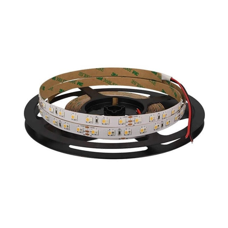 24V Bobina Striscia Striscia LED Rossa per Macelleria Banco Carni 20W/M 700 SMD 2835 5 Metri