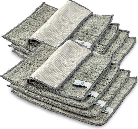 Asciugamani per piatti in microfibra lavabili - Set di 8 24x20 cm - Arredamento cucina