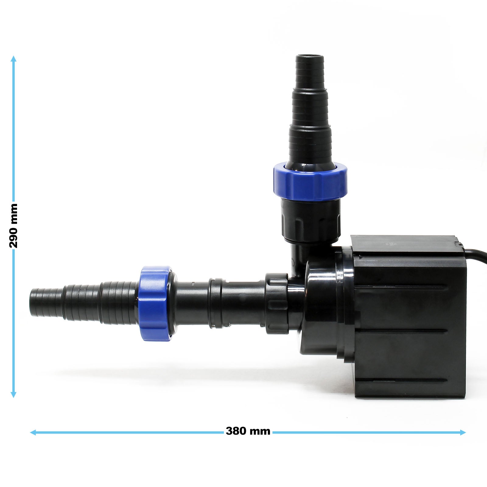 CTM16000 SuperECO Pompa da laghetto 16000l/h 140W per circolazione acqua