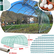 Serra Tunnel NetPlus 3x11m con rete antigrandine