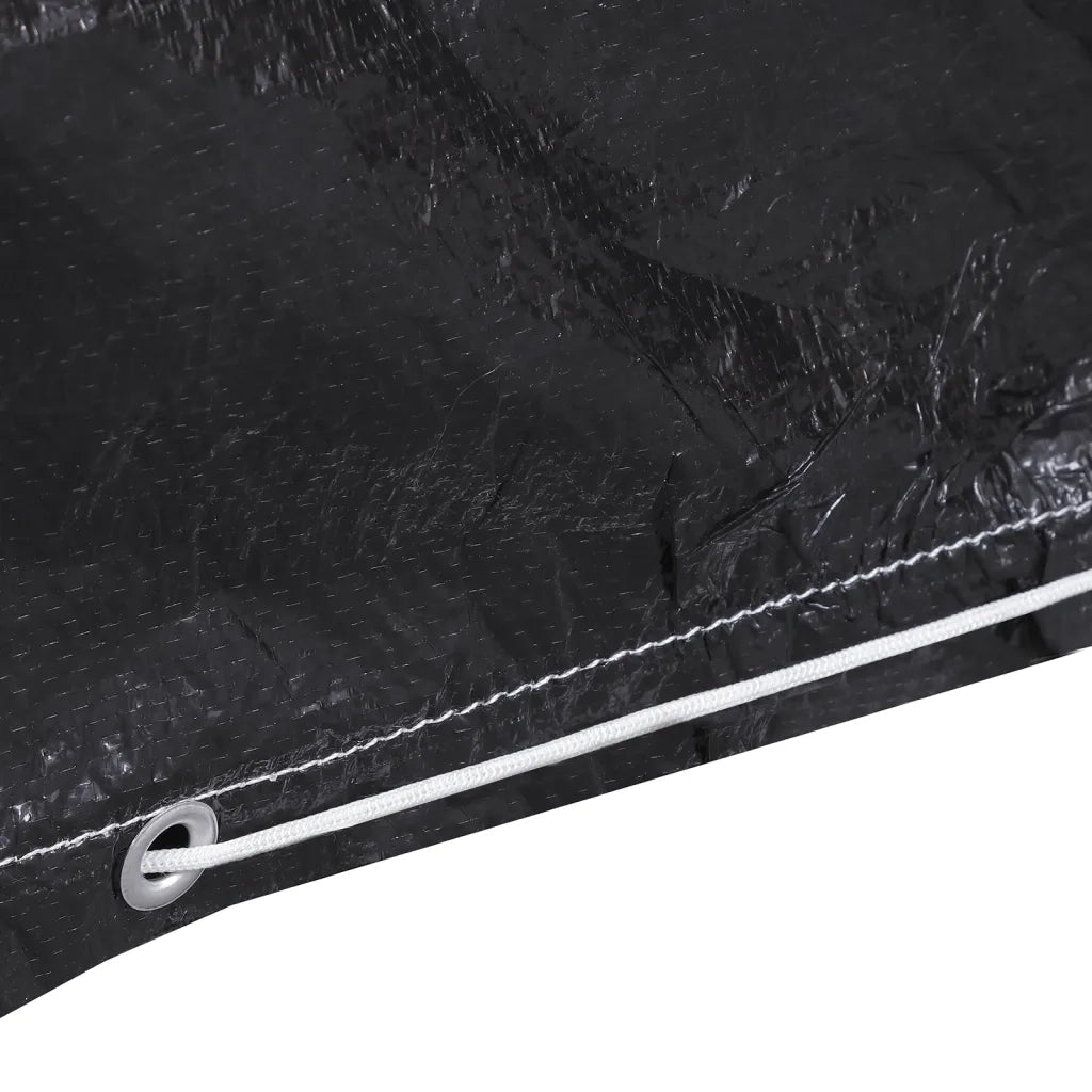 Copertura Giardino | Telone per mobili da esterni 2 pz 6 Occhielli per Griglia 180x80x125 cm