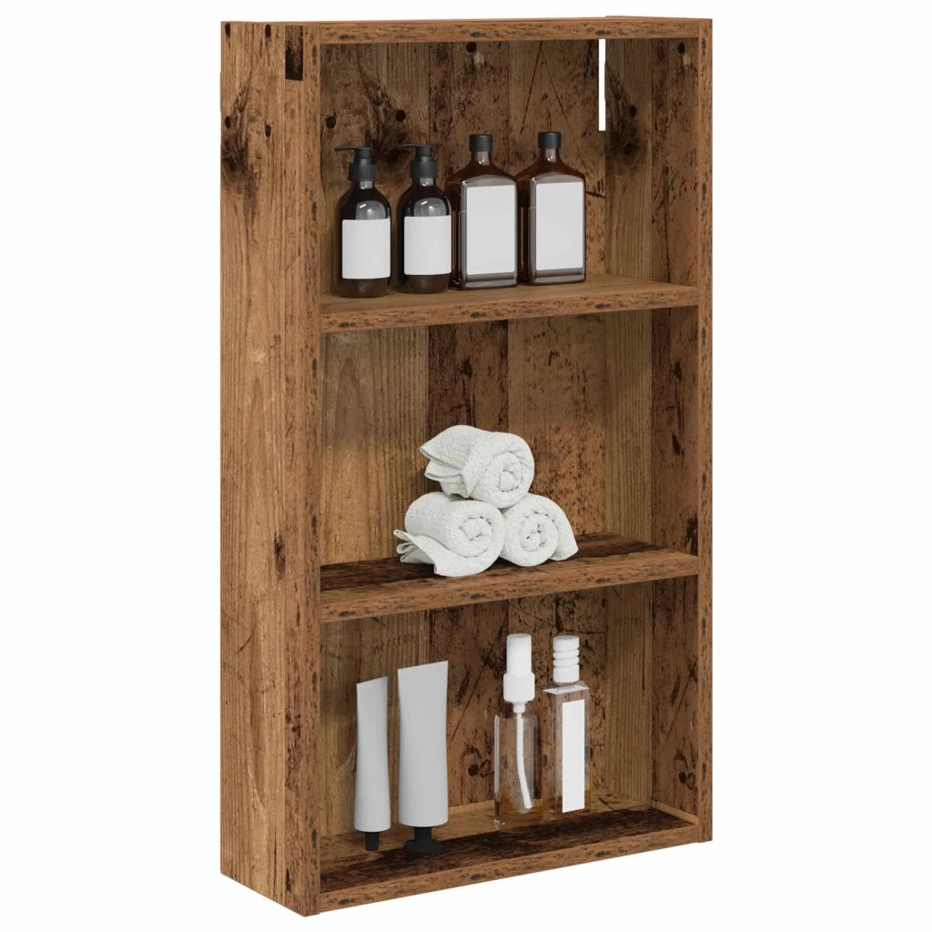 Armadio da bagno a muro Legno vecchio 40 x 14 x 70 cm 889365