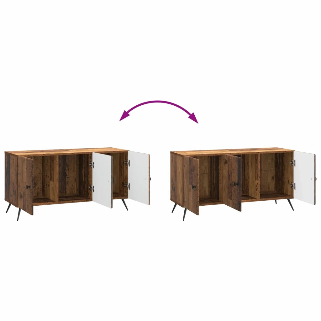 Mobile TV Legno antico 99 x 34,5 x 50 cm Legno ingegnerizzato