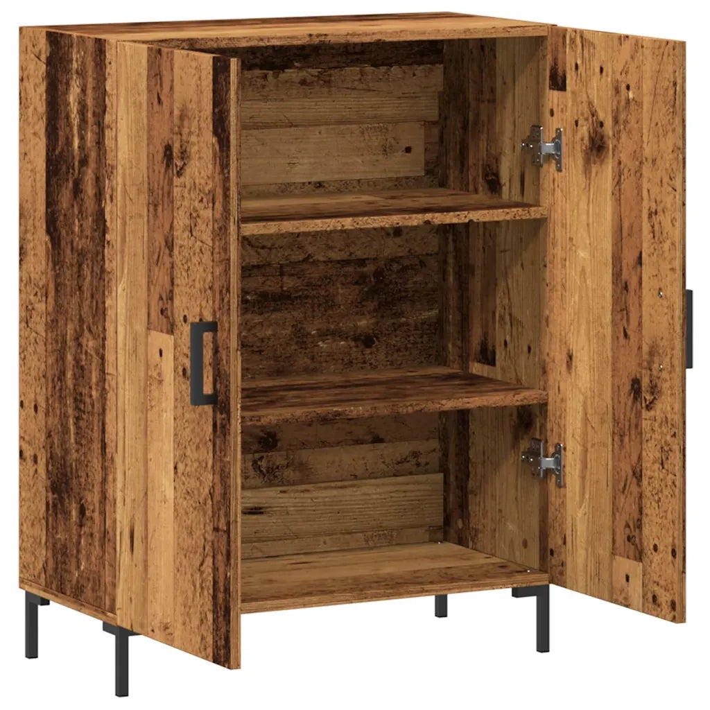 Credenza Legno Antico 69,5x34x90 cm in Legno Multistrato