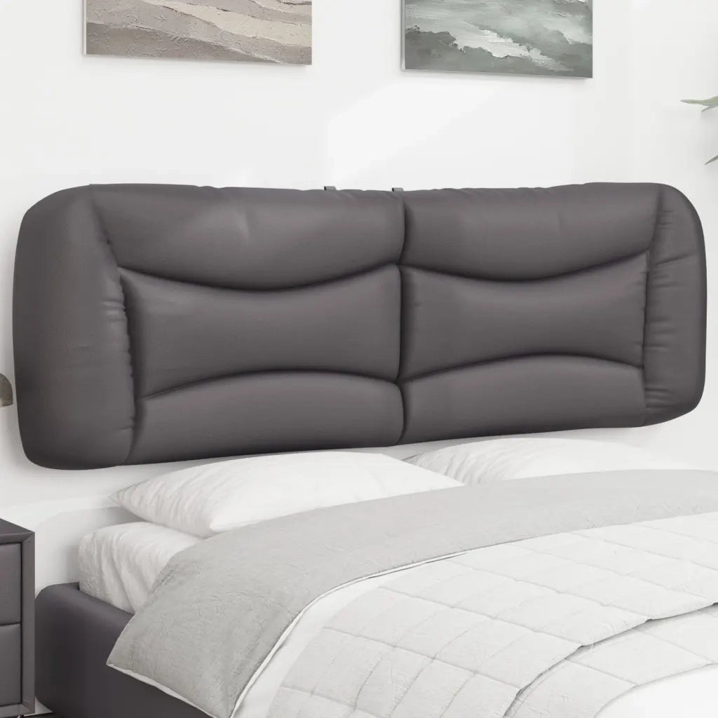 Cuscino Testiera Hvar Grigio 160 cm in Similpelle CFW3946363