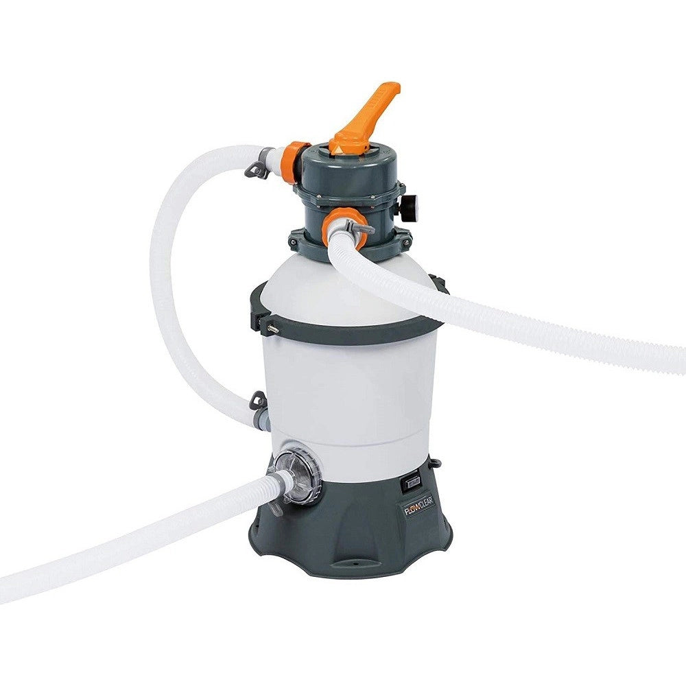 Trade Shop - Pompa Di Filtraggio A Sabbia Capacità Pompa 3.596 L/h Per Piscina Fuori Terra 58515 -