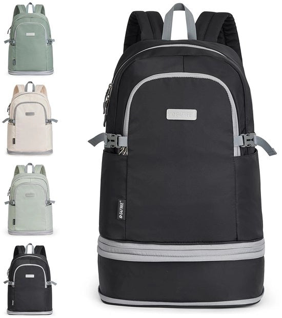 Borsa da Sport 35L con Tasca per Scarpe e Borsa per Accessori per Uomo e Donna, Borsa da Laptop per Fitness e Viaggi