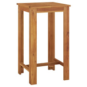 Tavolo da Bar da Giardino | Tavolino da esterno 60x60x105 cm Legno Massello di Acacia