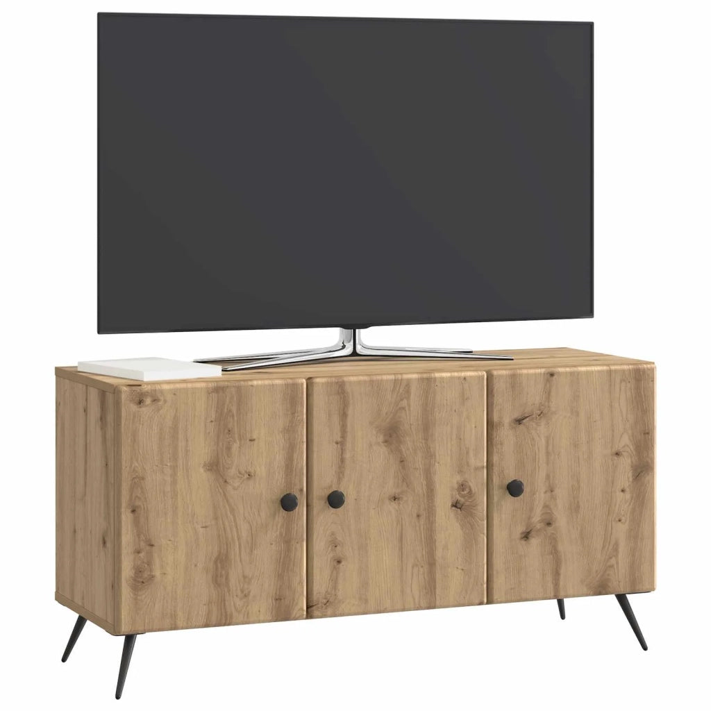 Mobile TV-Credenza per TV Rovere Artigianale 99 x 34,5 x 50 cm 295782