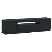 Mobile TV LED Nero Legno ingegnerizzato 897786
