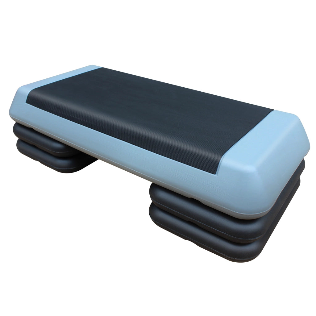Stepper Aerobico Regolabile ¨C Minimal ¨C Grigio Nero 76cm con 4 supporti
