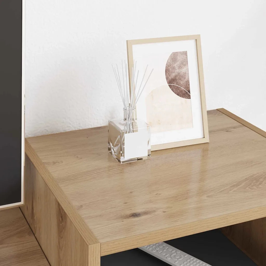Mobile TV Rovere artigianale 160 x 35 x 55 cm Legno multistrato 881025