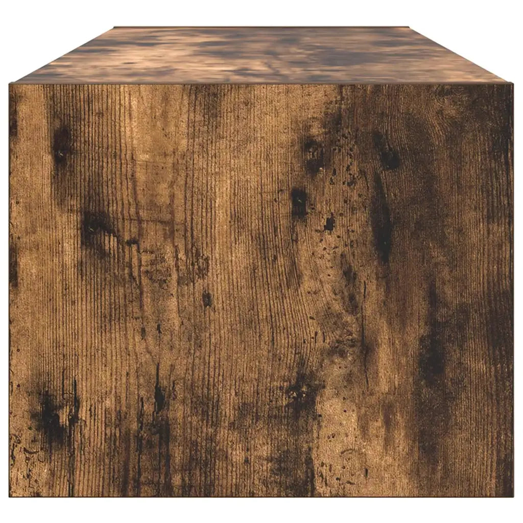 Mobili TV 2 pz Rovere Fumo 100x31x25,5 cm Legno Multistrato 861481