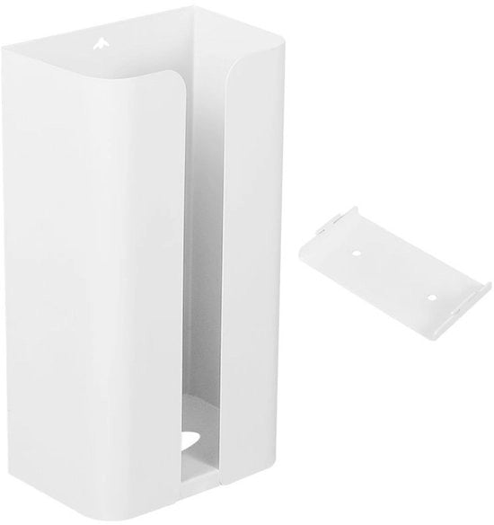 Dispensatore di Carta per la Parete con Design Magnetico - Cassetto per Carta con Sostegno in Acciaio di Carbone - Apertura Ampia - Attenzione Magnetica Forte - Supporto per Asciugamani in Carta