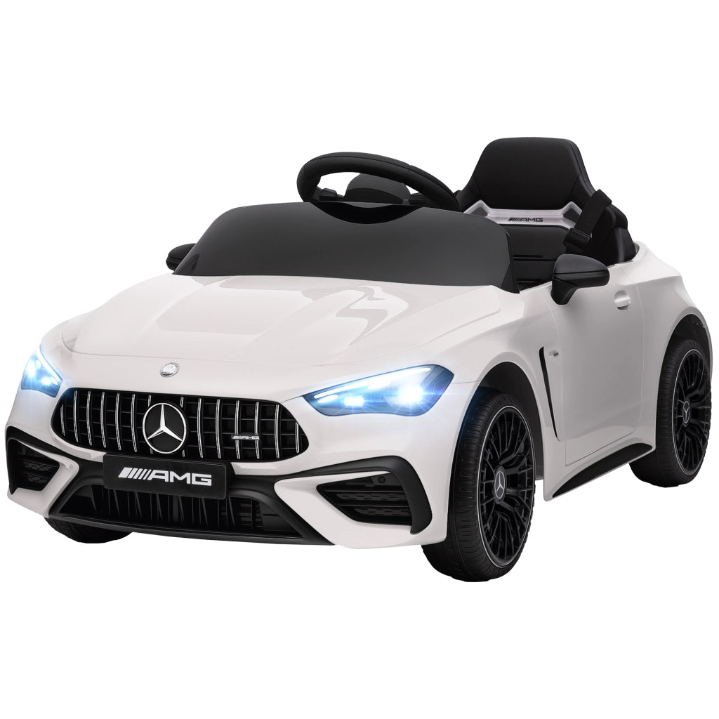 Auto elettrica per bambini Mercedes ¨C zephmum ¨C Bianco 12V
