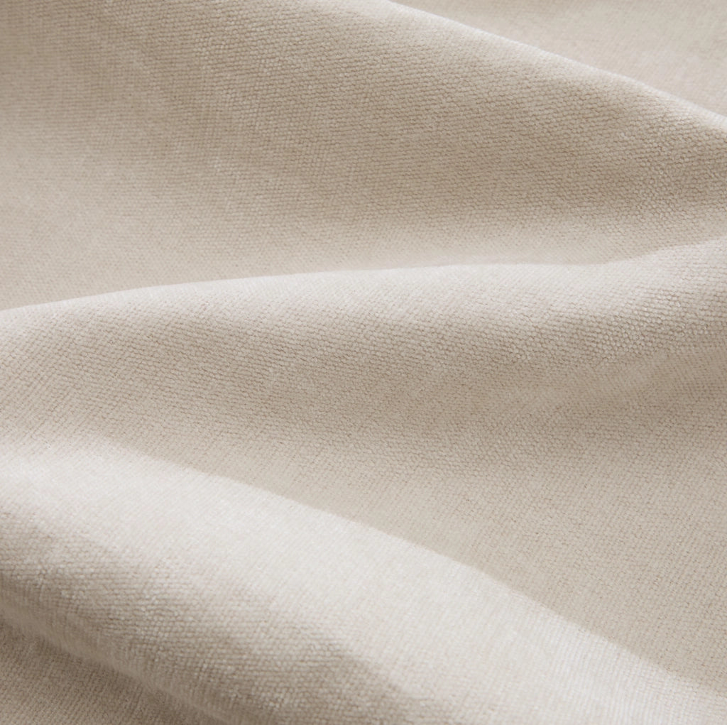 Divano modulare 2 posti senza struttura 204x95x76 cm in chenille beige chiaro