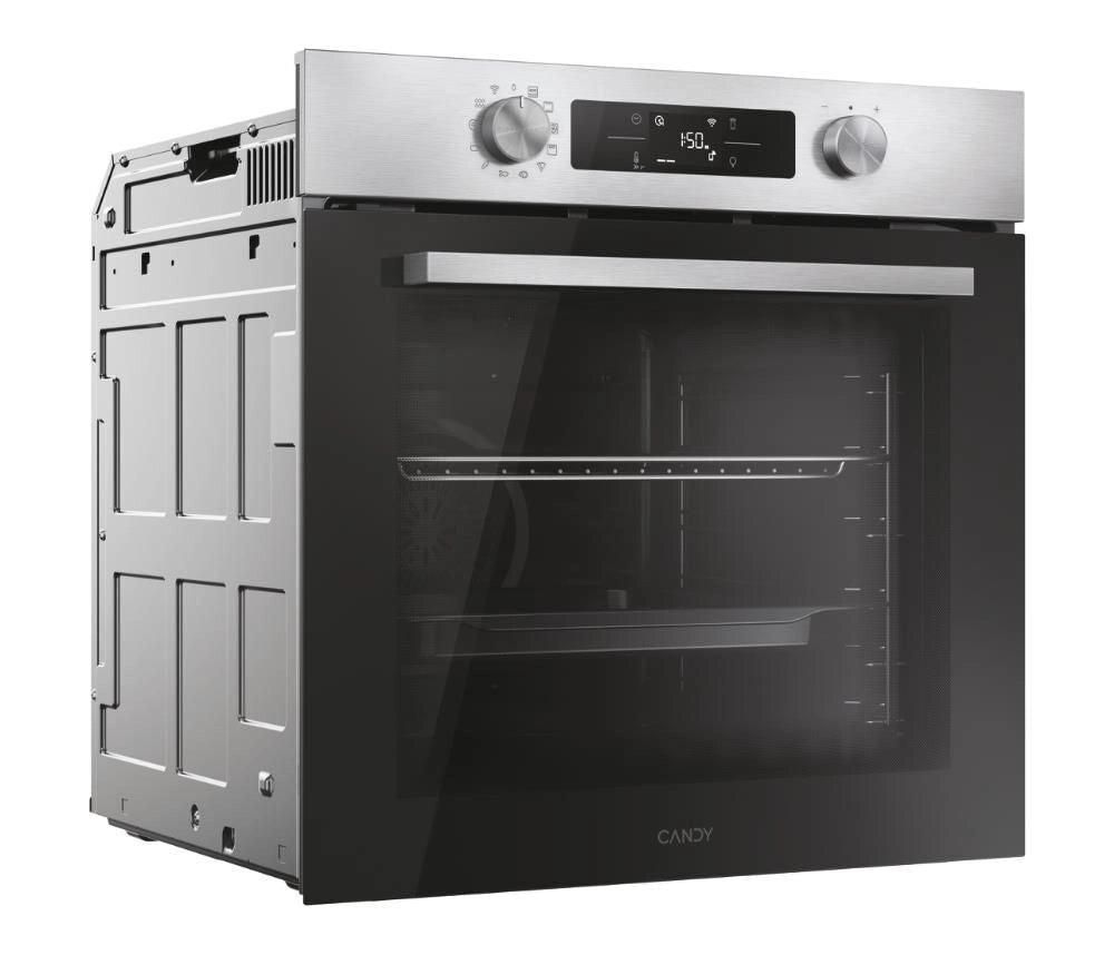 Candy Moderna CA6 N3B1HTX 78 L Nero, Acciaio inox