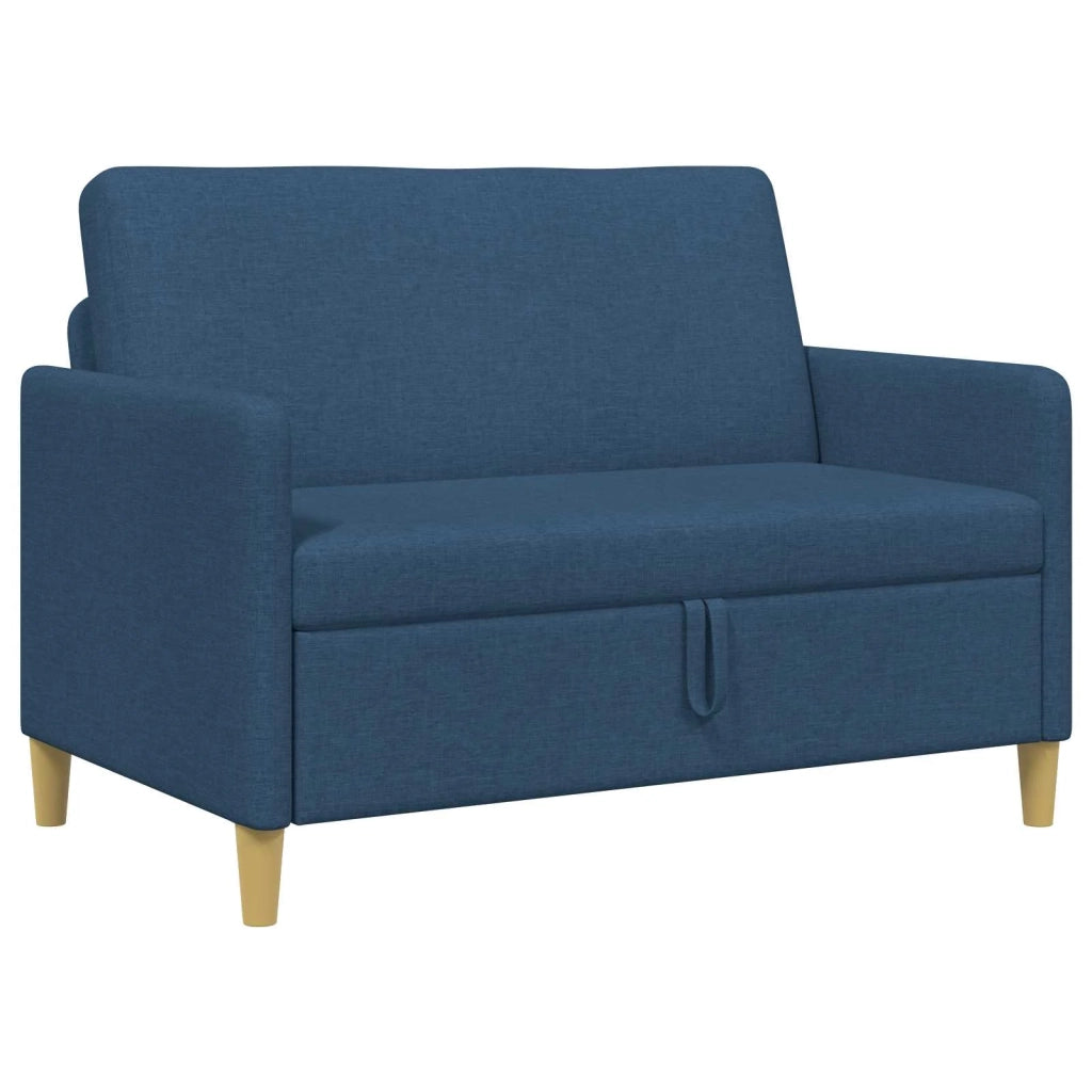 Divano con Storage Blu 122 x 78 x 87 cm Poliestere 42036899