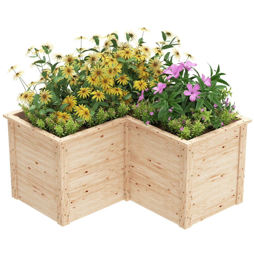 Letto a Soppalco Giardino L ¨C Zephmum ¨C Legno Naturale 120x120x62 cm